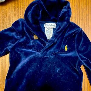 9M polo ralph lauren velvet
